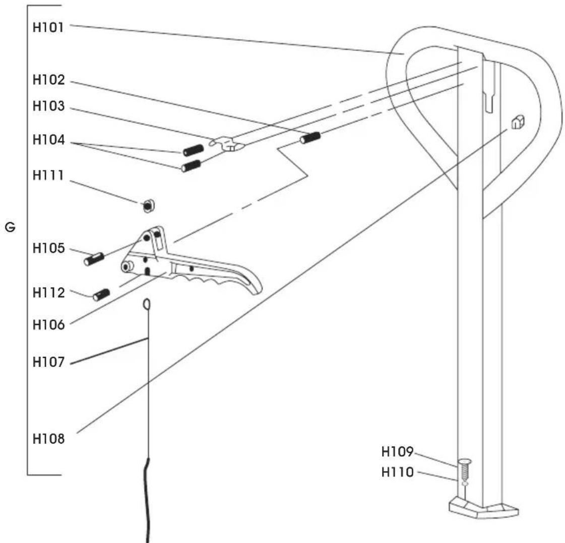 Uline H-1679 - SCHÉMAS DES PIÈCES SUITE - 1