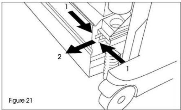 Uline H-10400 - REMOVING BLOCKAGE - 3