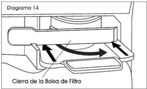 Uline H-10400 - CAMBIAR LA BOLSA DE FILTRO - 1