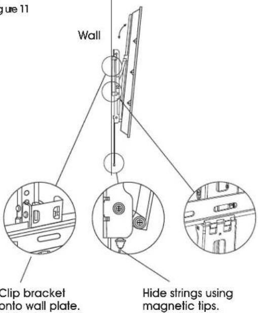 Uline H-10160 - MOUNTING MONITOR TO WALL PLATE - 3