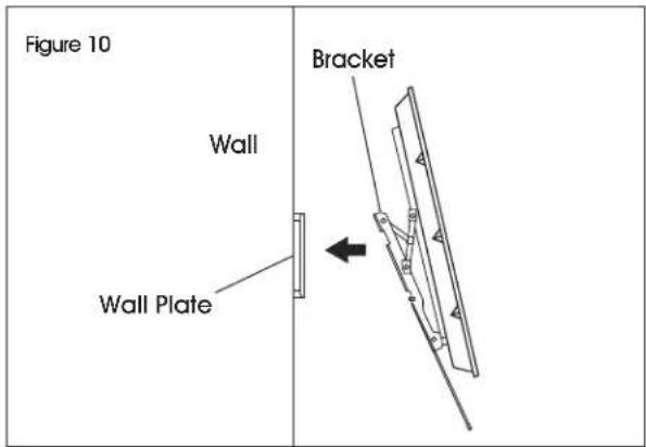 Uline H-10160 - MOUNTING MONITOR TO WALL PLATE - 2