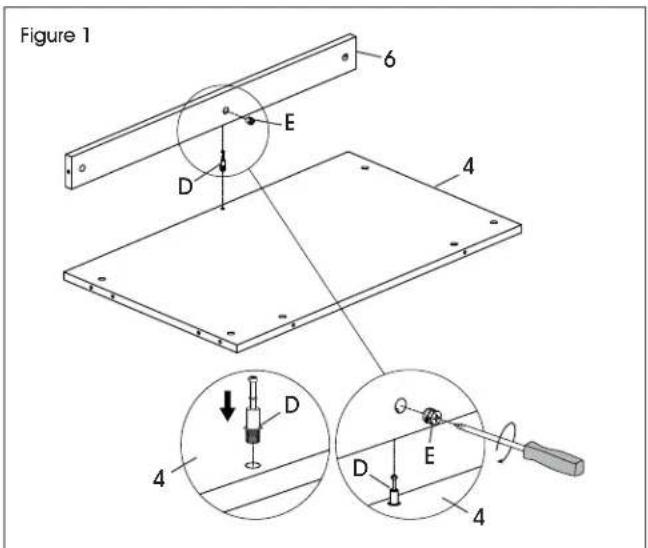 Uline H-10296 - IMPORTANT! FUNCTION OF CAM LOCK - 6
