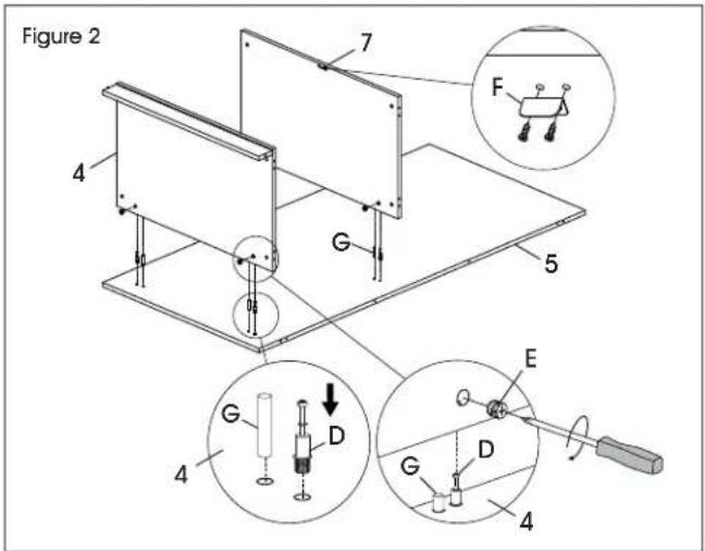 Uline H-10296 - IMPORTANT! FUNCTION OF CAM LOCK - 7