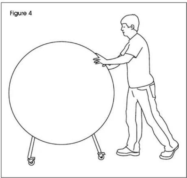 Uline H-10333 - MOVING TABLE - 2