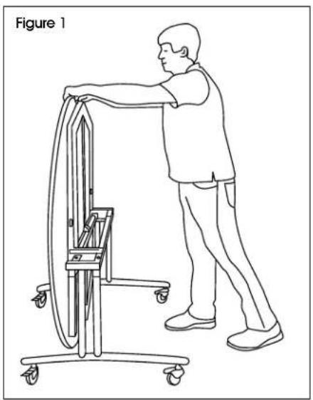 Uline H-10333 - FLIPPING TOP TO USE - 1
