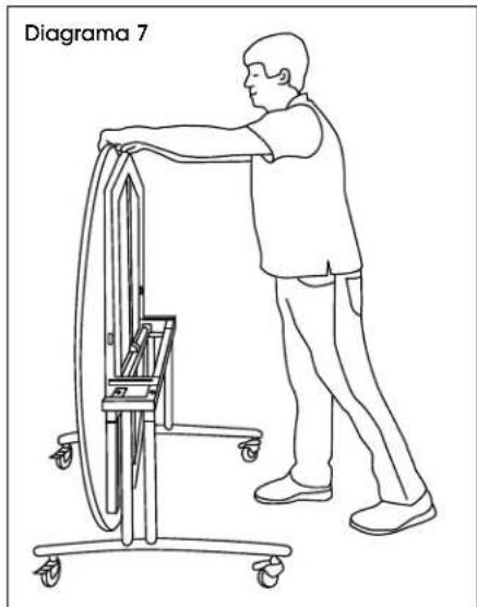 Uline H-10333 - LEVANTAR LA MESA PARA ALMACENARLA - 3
