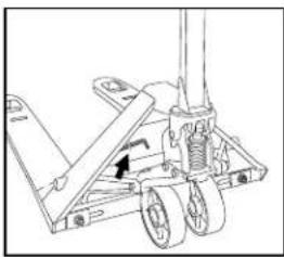 Uline H-2917 - ADJUSTING FORK WIDTH - 5