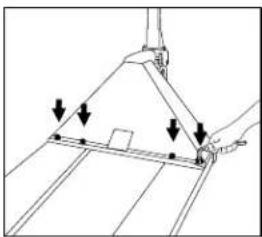 Uline H-2917 - ADJUSTING FORK WIDTH - 4