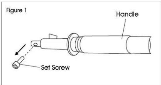 Uline H-11640 - HANDLE ASSEMBLY - 1