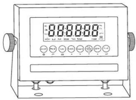 Uline H-9673 - INDICATEUR D'AFFICHAGE ET TOUCHES DE FONCTION - 1