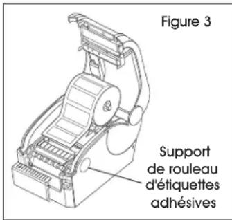 Uline H-7978 - INSTALLATION D'UN ROULEAU D'ÉTIQUETTES ADHÉSIVES - 3