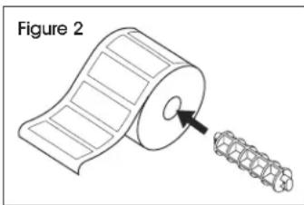Uline H-7978 - INSTALLATION D'UN ROULEAU D'ÉTIQUETTES ADHÉSIVES - 2