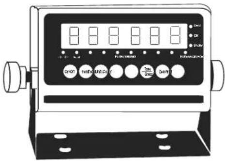 Uline H-10905 - INDICATEUR D'AFFICHAGE ET TOUCHES DE FONCTION - 1