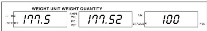 Uline H-1117 - WHEN THE WEIGHT OF THE CONTAINER IS KNOWN (PRESET TARE) - 5