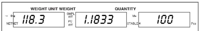 Uline H-1117 - TOTALISATION DE QUANTITÉ - 1
