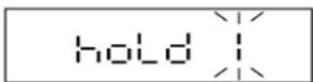 Uline H-11907 - HOLD FUNCTION SETTINGS (FnC 06) - 3