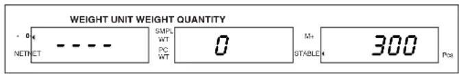 Uline H-1115 - LÍMITES DE CANTIDAD Y PESO PREDETERMINADOS CONFIGURE EL VALOR DEL LÍMITE ALTO PARA LA CANTIDAD PREDETERMINADA - 1