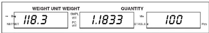 Uline H-1115 - TOTALISATION DE QUANTITÉ - 4