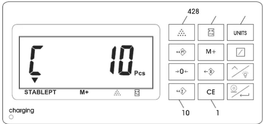 Uline H-4593 - COUNTING FUNCTION - 1