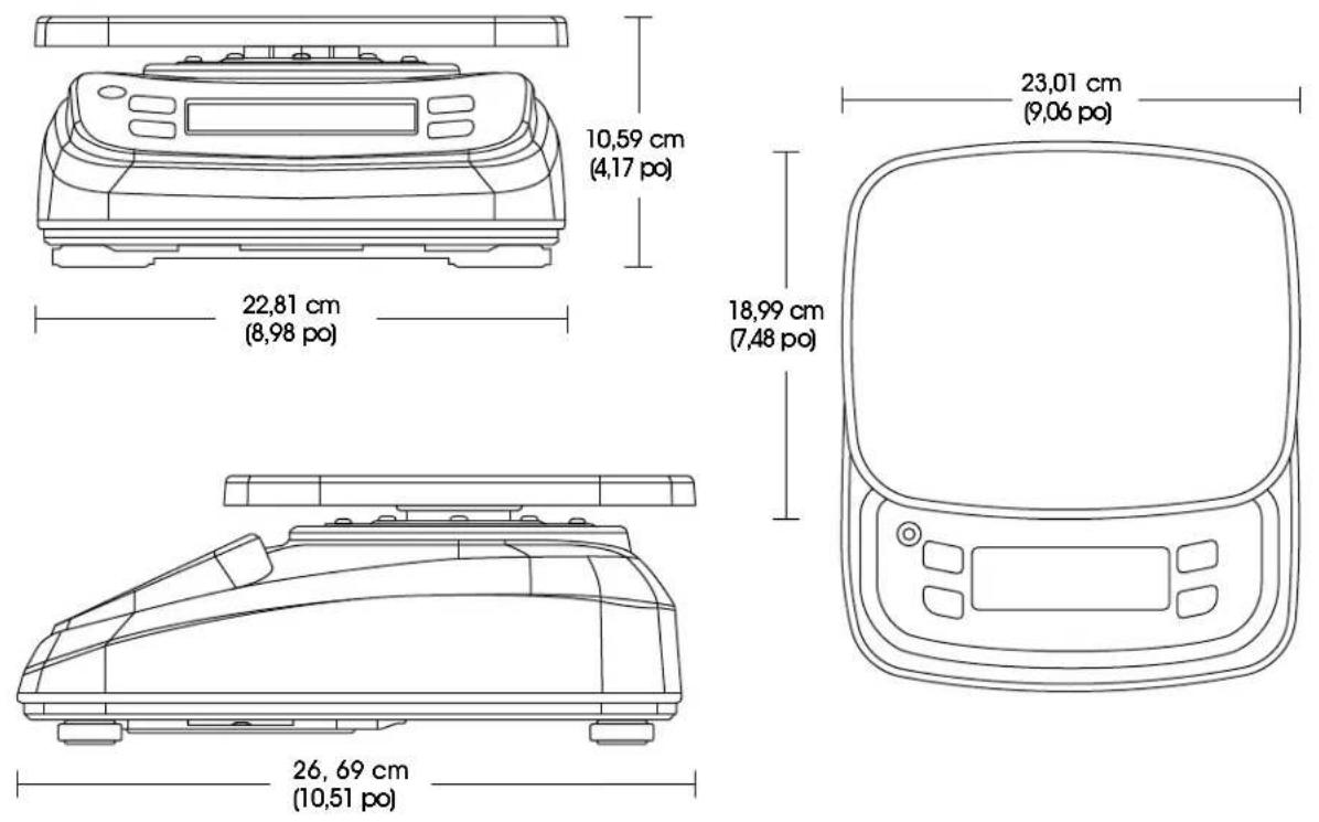Uline H-11926 - DIMENSIONS - 1