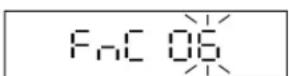Uline H-11908 - HOLD FUNCTION SETTINGS (FnC 06) - 2