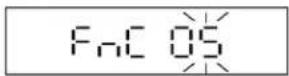 Uline H-11908 - NOISE FILTER SETTINGS (FnC 05) - 2