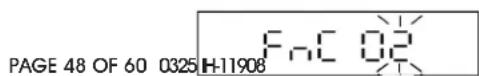 Uline H-11908 - RÉGLAGE DE MISE HORS TENSION AUTOMATIQUE (FnC 02) - 5