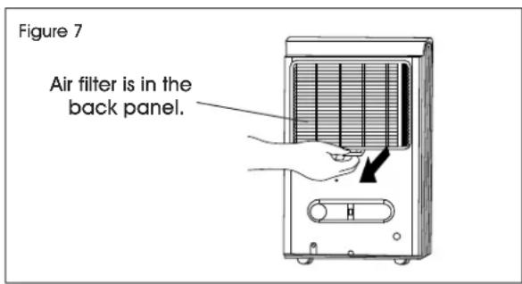 Uline H-11032 - CLEANING THE AIR FILTER - 2
