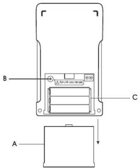 Uline H-3478 - INSTALLING THE BATTERIES - 2