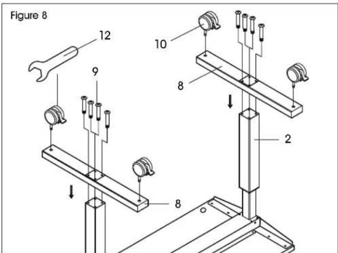 Uline H-8970 - ASSEMBLY CONTINUED - 10