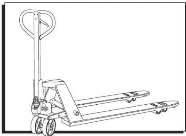 Uline H-7575 - ULINE H-7575 PATÍN HIDRÁULICO DE PERFIL SUPERBAJO - 1