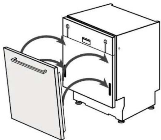 HOOVER HI 6A2S3PSTA-80 - Namestitev plošće - 1