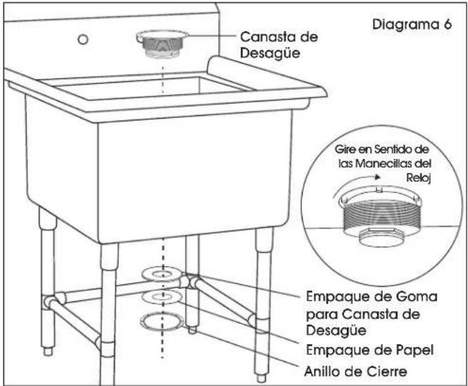 Uline H-10304 - ENSAMBLE DE DESAGÜE - 1
