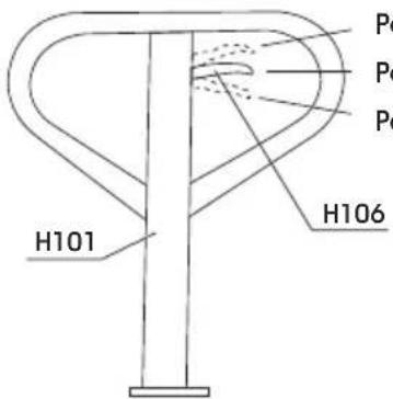 Uline H-11553 - SCHÉMA DES PIÈCES - 2