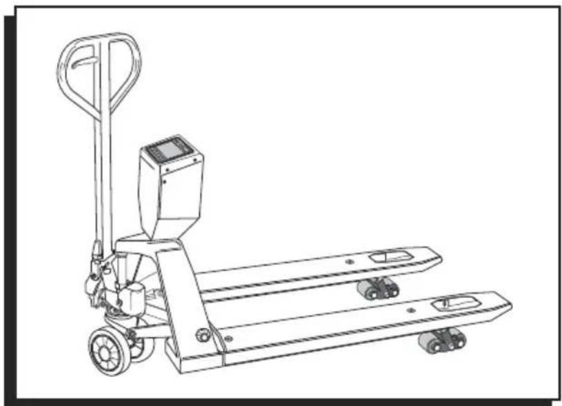 Uline H-11553 - PATÍN HIDRÁULICO CON BÁSCULA - 1