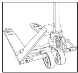 Uline H-3029 - AJUSTAR EL ANCHO DE HORQUILLA - 1