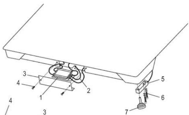 Uline H-3001 - PARTS DIAGRAM - 2