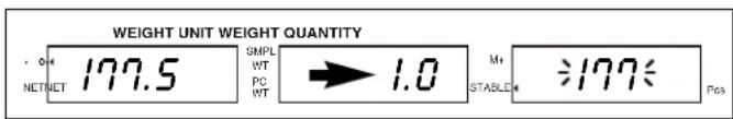 Uline H-1114 - WHEN THE WEIGHT OF THE CONTAINER IS KNOWN (PRESET TARE) - 6