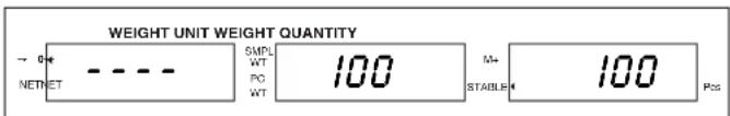 Uline H-1114 - LÍMITES DE CANTIDAD Y PESO PREDETERMINADOS CONFIGURE EL VALOR DEL LÍMITE ALTO PARA LA CANTIDAD PREDETERMINADA - 3
