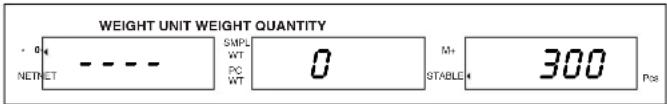 Uline H-1114 - LÍMITES DE CANTIDAD Y PESO PREDETERMINADOS CONFIGURE EL VALOR DEL LÍMITE ALTO PARA LA CANTIDAD PREDETERMINADA - 1