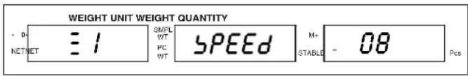 Uline H-1114 - SET SAMPLING SPEED - 1