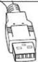 Uline Mettler-Toledo H-5275 - PC AND POWER CONNECTIONS - 1
