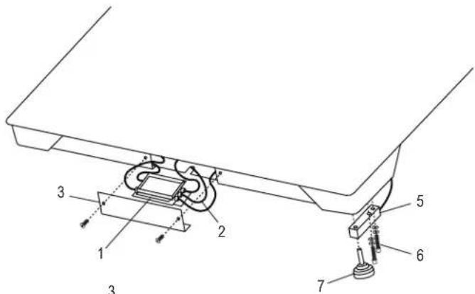 Uline H-4604 - DIAGRAMA DE PARTES - 2