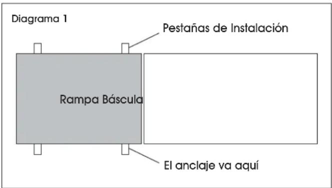 Uline H-4604 - INSTALACION DE LA RAMPA (OPCIONAL) - 2
