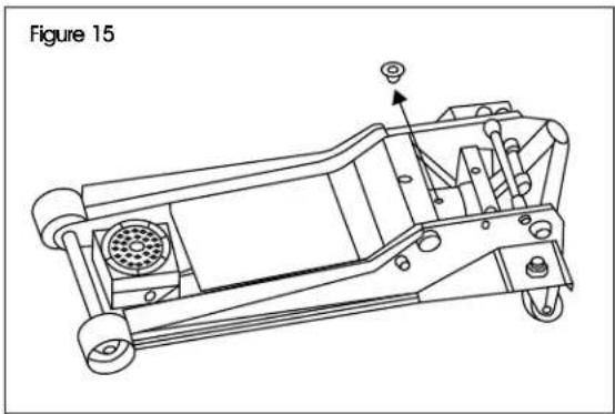 Uline H-10468 - ADDING OR REPLACING JACK OIL - 2