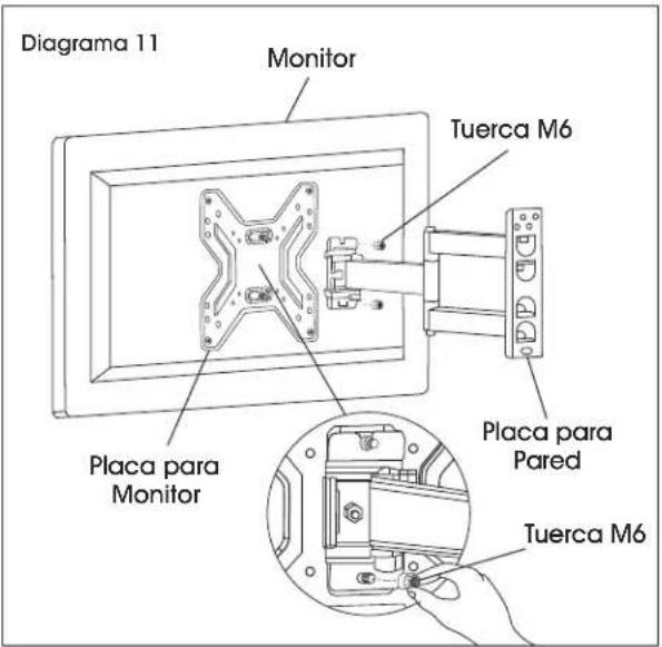 Uline H-10161 - CONECTAR LA PLACA PARA MONITOR A LA PLACA PARA PARED - 1