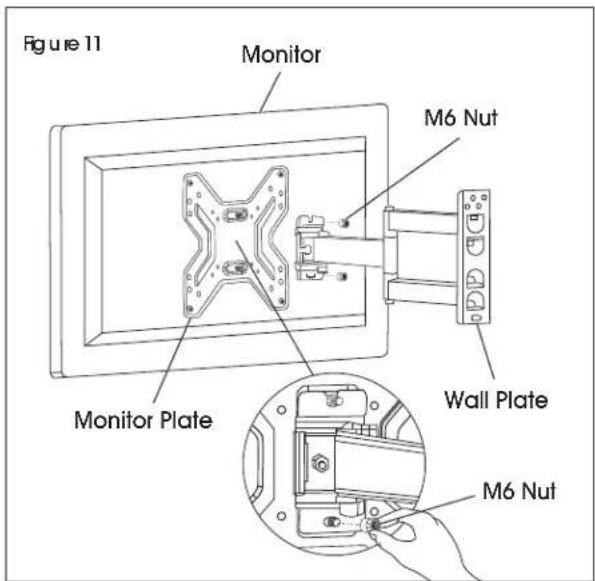 Uline H-10161 - CONNECTING MONITOR PLATE TO WALL PLATE - 1