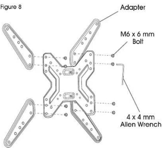 Uline H-10161 - ATTACHING MONITOR PLATE - 4