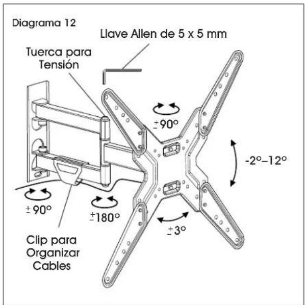 Uline H-10161 - AJUSTAR EL MONITOR Y ORGANIZAR EL CABLEADO - 1