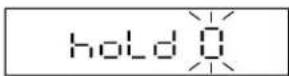 Uline H-11906 - HOLD FUNCTION SETTINGS (FnC 06) - 2